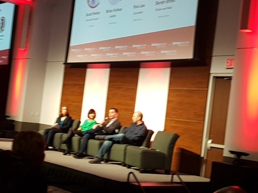 Amazing panel of investors helping attendees learn how to raise capital #scaleupTO2018