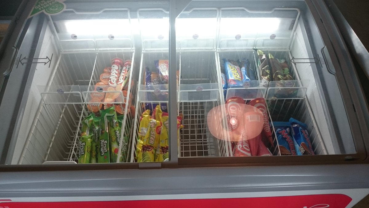 Ice creams are back on the menu. 😋