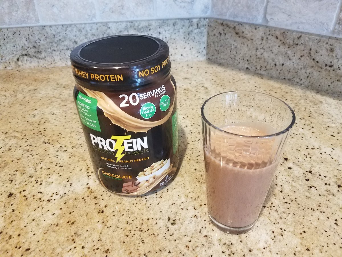 ProteinPlusLLC's tweet image. If you love the taste of #peanutbutter and chocolate but want to eat healthy, try Chocolate Protein Energy Power! It tastes amazing and you won't feel guilty drinking it! Now available on Amazon.com in 20 serving containers and single serve 6-packs!!