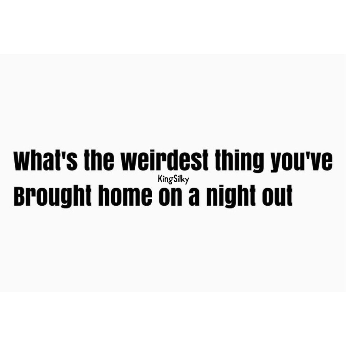 SJP_ALREADY's tweet photo. What is yours?
#weirdestthing #nightout #outout #drinking #drunk #home #kingsilky #already #likethepage #liveinthecastlewithkingsilky https://t.co/sj6pr1HKiM