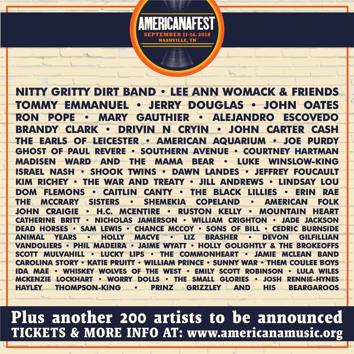 AMERICANAFEST's tweet photo. Check out round 1 of our #AMERICANAFEST showcasing artists! Over 200 more coming soon. https://t.co/geak7hM8hc