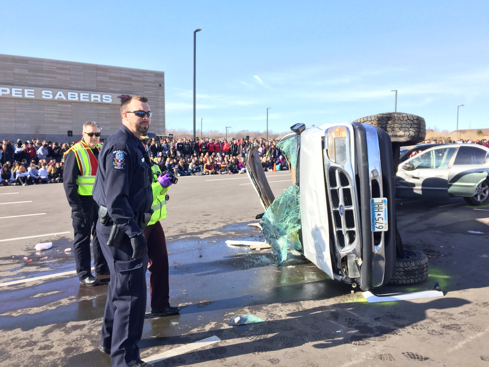 Crash On 169 In Shakopee Today - 6gesj3n