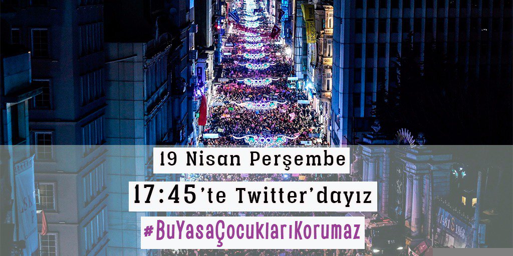 Komisyonda görüşülen tasarı istismara çözüm değildir. Bu tasarıyı kabul etmiyoruz! #BuYasaÇocuklarıKorumaz