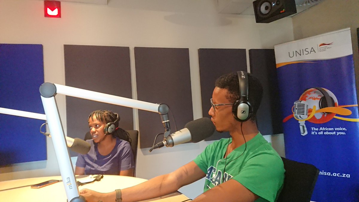 SAST_PR's tweet image. Kea Moeketsane and Thabiso Tshabalala on @unisaradio chatting about #Sophiatown running at @sastatetheatre. Make sure you are tuned in