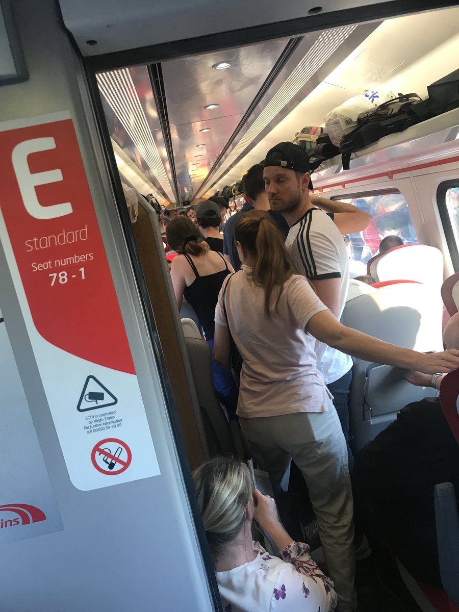 CSMGilbert's tweet photo. @Virgin_TrainsEC I appreciate today has been challenging with accidents and breakdowns but this is pretty rubbish sitting on the floor https://t.co/NTTWfdXalJ