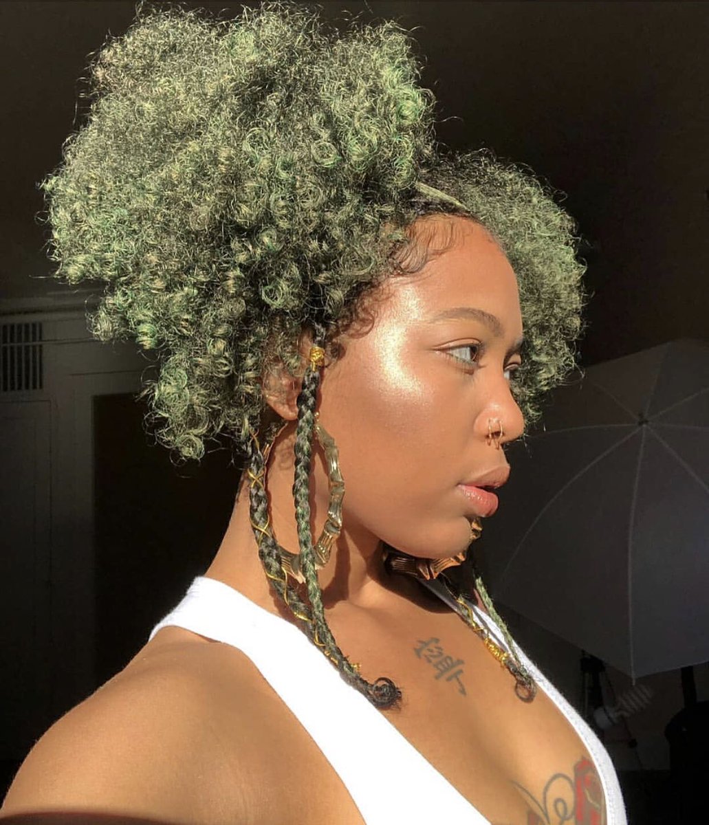 blackityblvck's tweet photo. We can pull off any hair color.✨ https://t.co/rBJoyxGr30