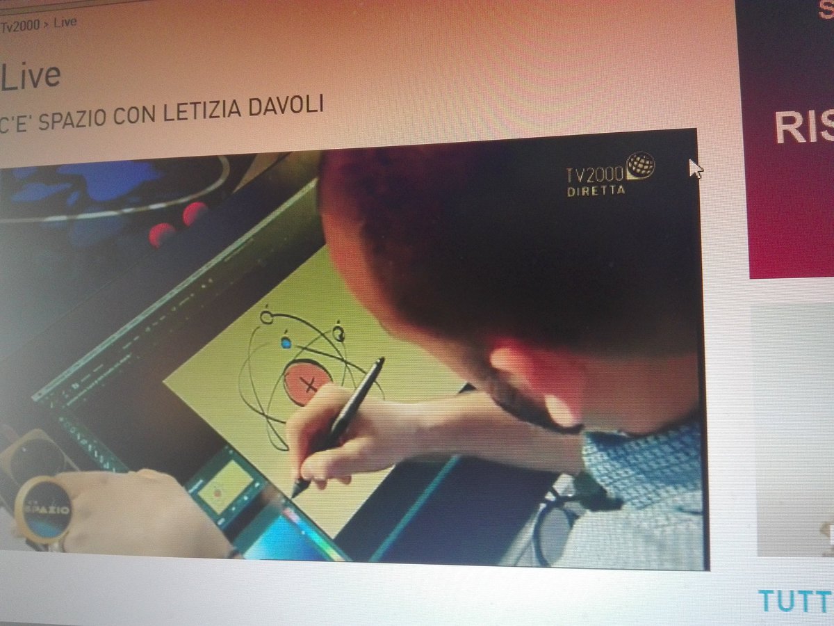 paoloigna1's tweet photo. Ora @ValentinoSpadon alle prese con I concetti #atomici che #GuidoTonelli sta spiegando in studio @letiziadavoli @pinetts #UmbertoGuidoni https://t.co/ctgFJRV2O2