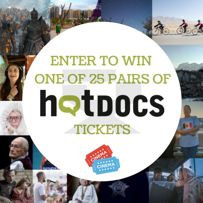 DGCTalent's tweet photo. #HotDocs25 officially kicks off in one week! 🙌📽️ To celebrate we’re giving away 25 pairs of @hotdocs tickets🎟️ to any screening. Follow us and retweet for your chance to win! Head over to our Instagram for a second chance to win---> https://t.co/fOzLsBTMfn #Giveaway https://t.co/Eb4doMXgHR