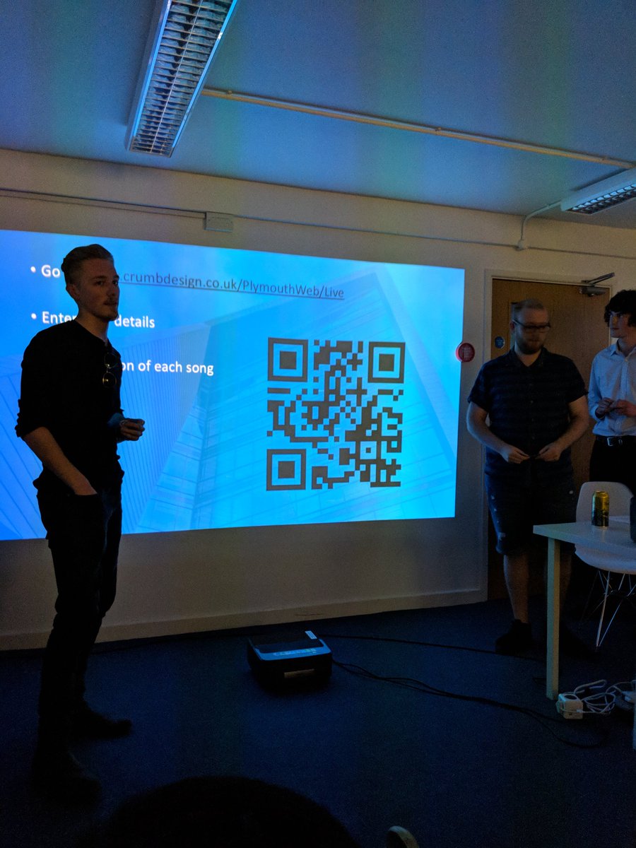 <a href="/CrumbDesign/">Crumb Solutions</a> are turning it upto 11 for tonight's <a href="/Plymouth_Web/">Plymouth Web ⚓️🕸</a> Meetup. Fingers crossed the live test works! #plymweb