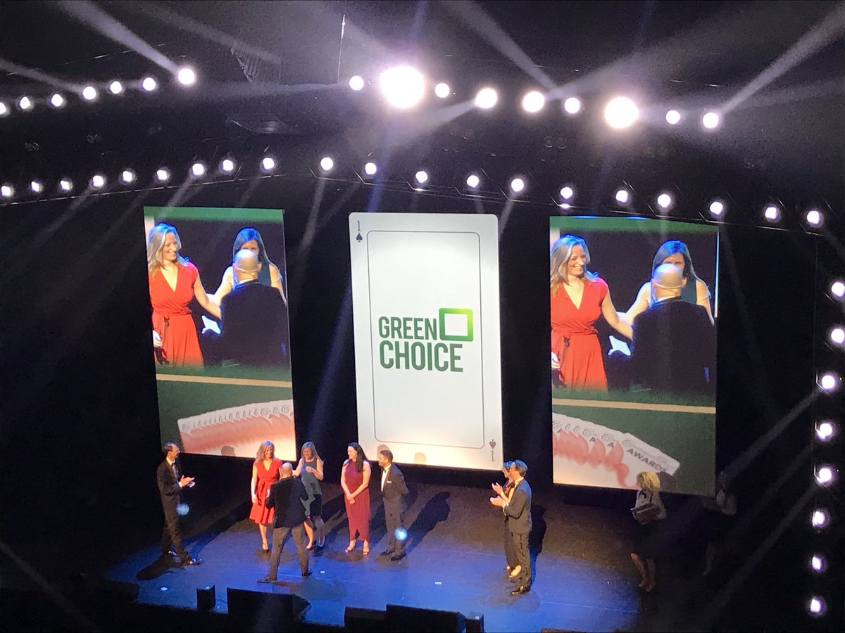 Inkelunenberg's tweet photo. Van harte gefeliciteerd met jullie Technology award @Greenchoice op het #NCCA2018 namens #VANAD https://t.co/6TmSCfVxHK
