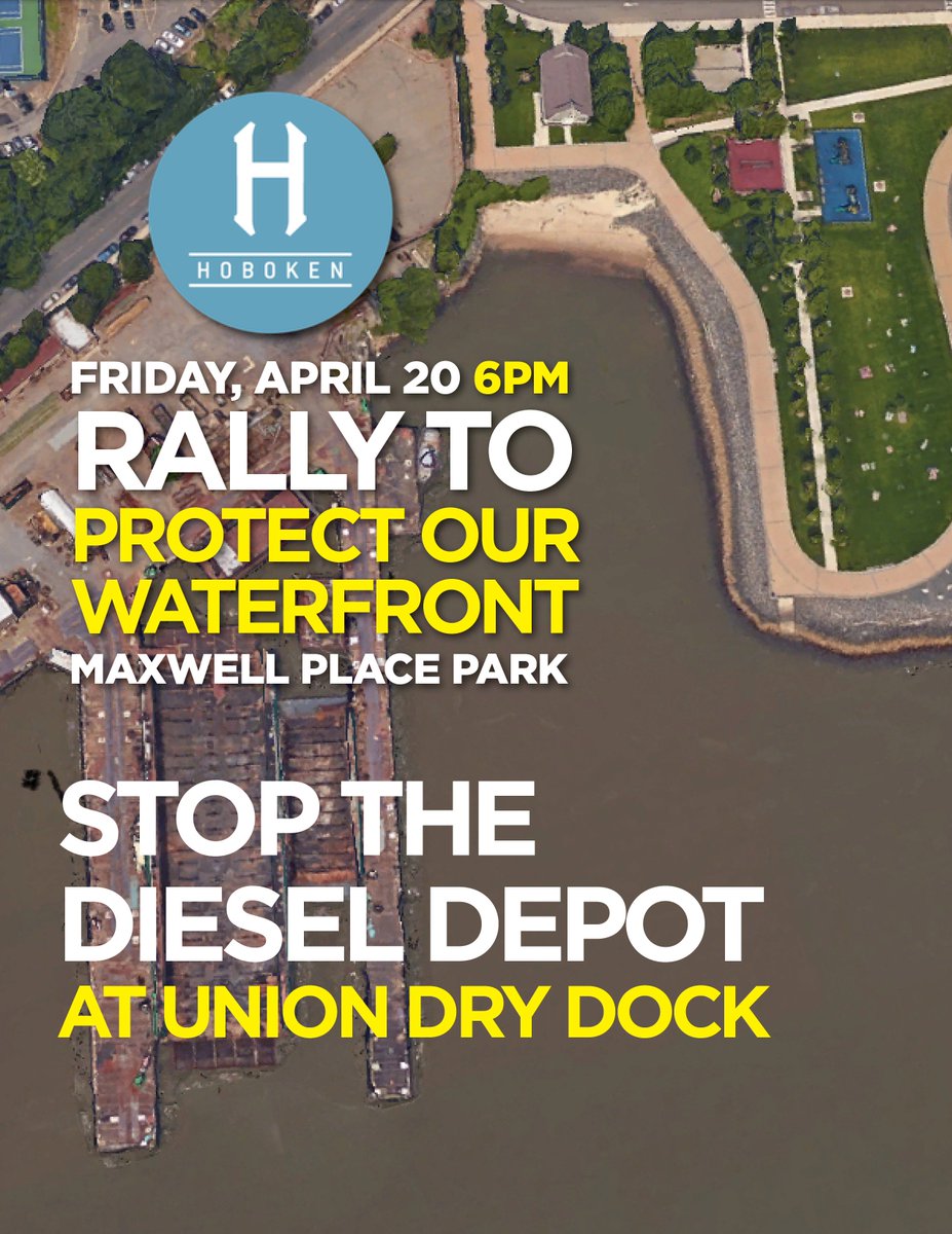CityofHoboken's tweet photo. THREAD: Our rally tomorrow is about more than just our waterfront. It’s about the future of our region’s mass transit system. 1/8 https://t.co/NUtTYYDBjh