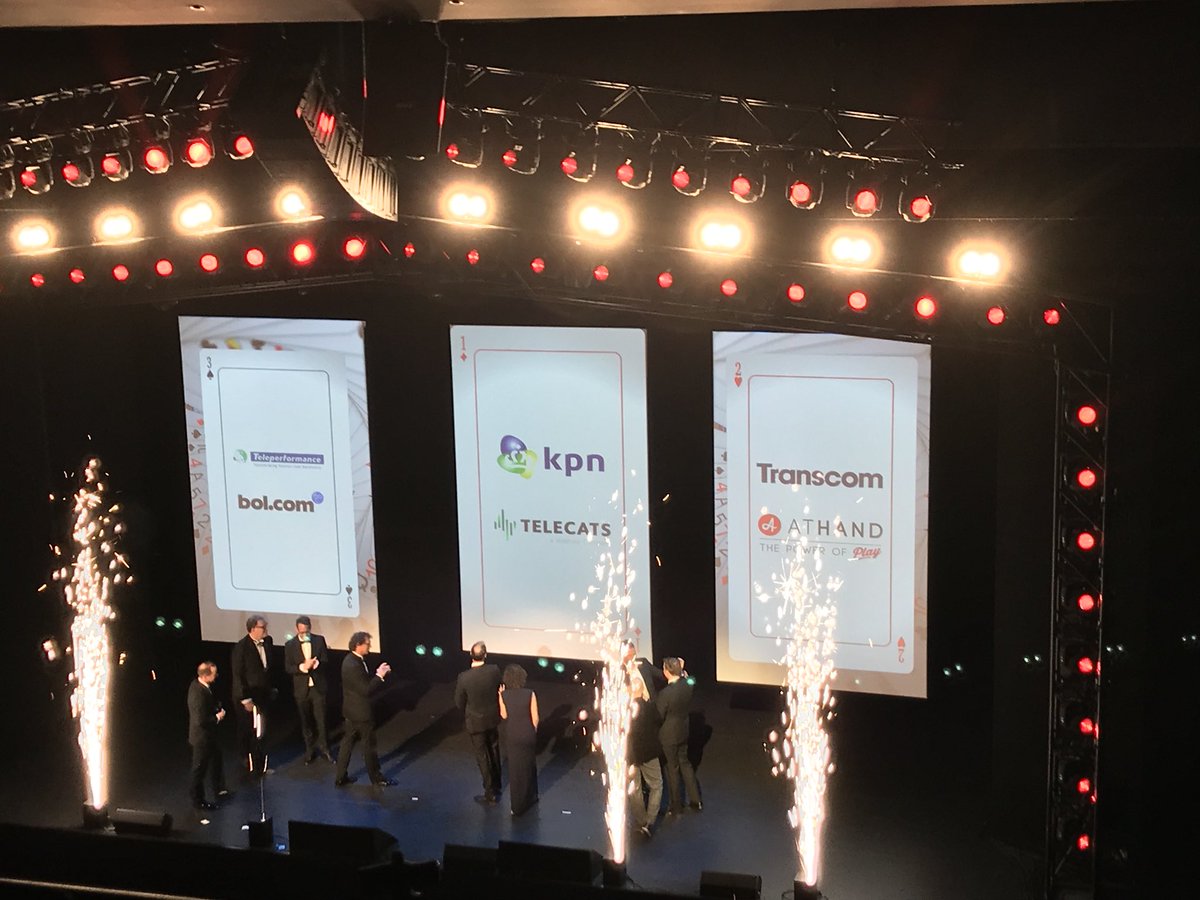 Inkelunenberg's tweet photo. Gefeliciteerd @KPN en @Telecats met jullie partnership award op het #NCCA2018 namens #VANAD #keepmovingforward https://t.co/VBqMZlncnT