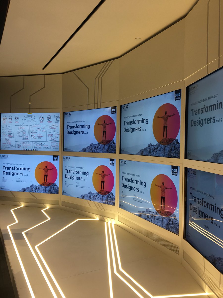 Ma_Ramp's tweet photo. From one @Accentureitalia office to another. We really are greater than #sddmilan #designweek #fjordtrends https://t.co/Xh17yVIF7Y