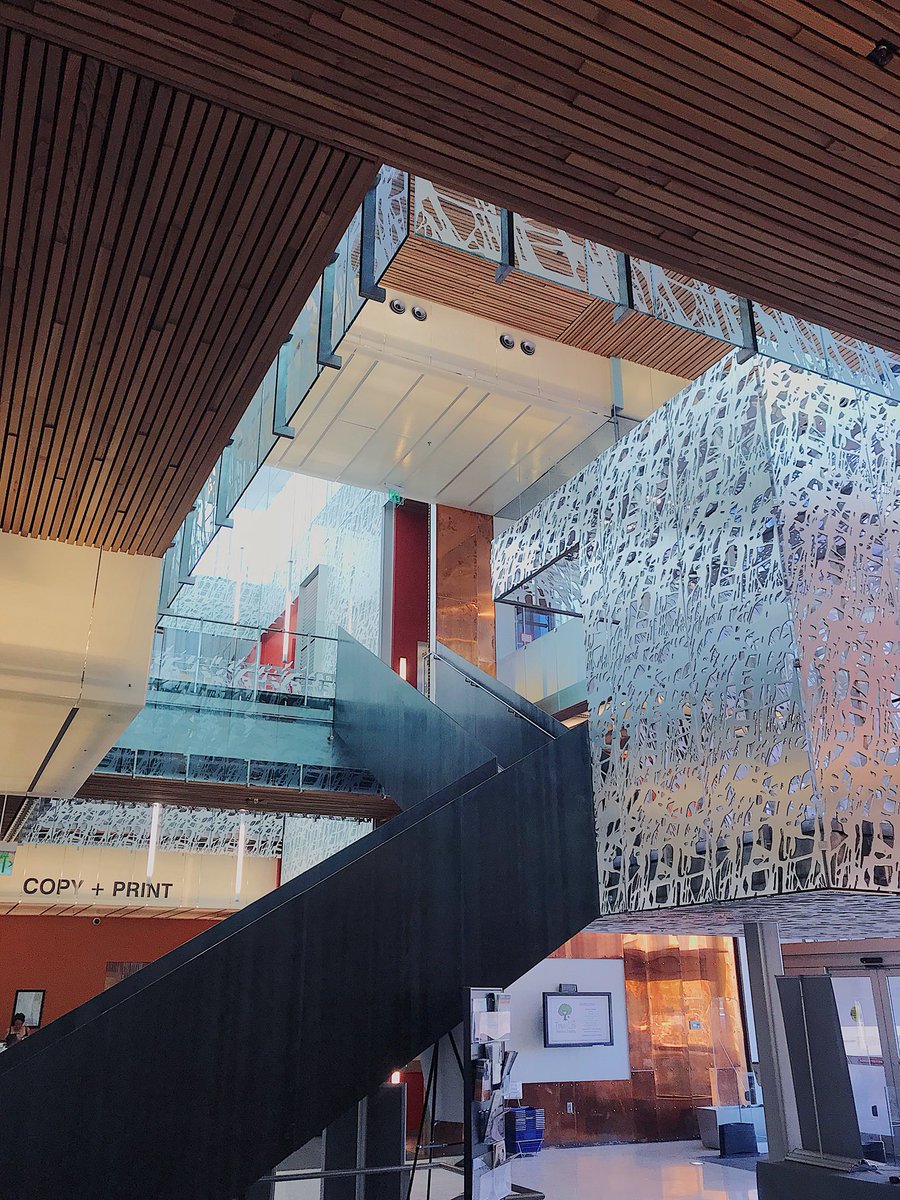 chokmanalo's tweet photo. South Mountain Community Library by @richardbauer_
...
#architecture #travel #photography #library #design #metalskin #copper #cedar #wood #lasercut #patterns #RichärdBauer #SouthMountain #SouthMountainCommunityCollege #Phoenix #Arizona #myphx https://t.co/avYlXT0kK2