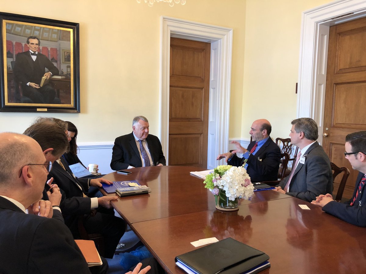 ACG officers meeting with House Minority Leader Nancy Pelosi’s office this afternoon on Capitol Hill #ACGflyin
