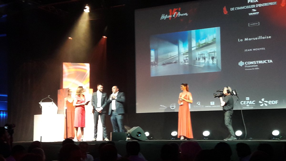 ConstructaVente's tweet photo. 15 Pyramides d'argent FPI Provence : Constructa remporte le Prix de l Immobilier d'entreprise avec la tour @Marseillaisetlm   #immobilier https://t.co/wCOWhANzpd