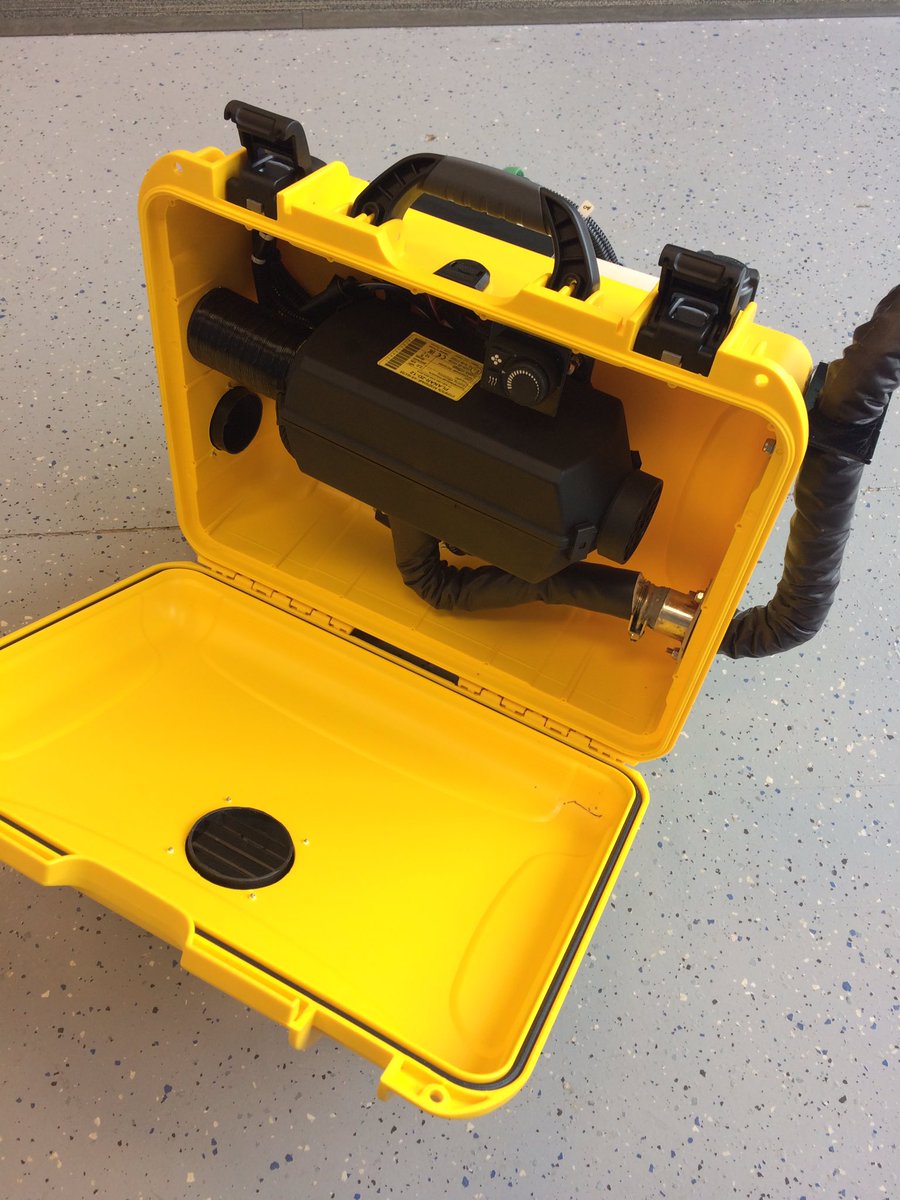 AndreasSchwall's tweet photo. Mobile diesel air heater available on our website www. https://t.co/SL9hfcCzsL perfect for rooftop tents, ground tents, emergencies.... #overland #camping #SearchAndRescue https://t.co/1AAHd9EPtV