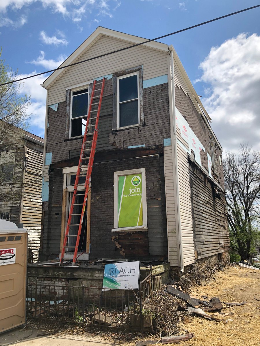 HCLandbank's tweet photo. We've started #rehab work on our latest #REACH home on Morgan Street in #WalnutHills! This circa-1880s home will be the 10th home completed as part of #REACHWalnutHills. https://t.co/CcVzChx2NK https://t.co/b6JczwBo5u