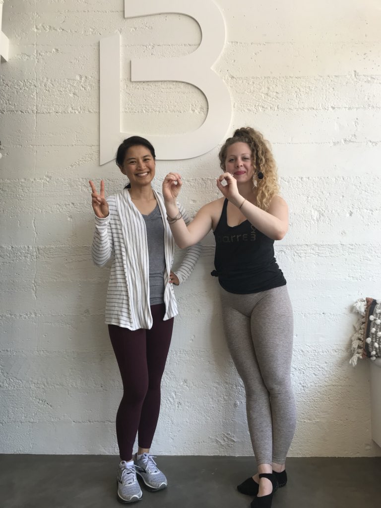 jeanalo18's tweet photo. 200th class today! Thank you @barre3 for keeping me #B3STRONG! 💪🏼 https://t.co/8lhLuegMT7