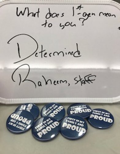 auCDI's tweet photo. Raheem Dawodu is a determined first-gen and a Web Communications Coordinator at AU! #FirstGenForever He also wrote an AWESOME story about our trip to the AL1GN Conference at GW! https://t.co/u0myPQoPZD