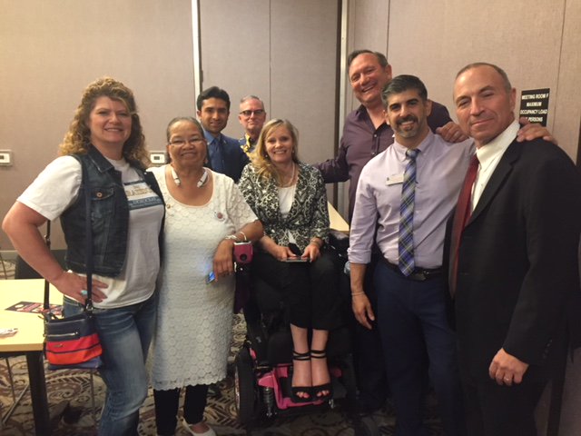 JayGCraddock's tweet photo. Many Candidates out in Support at the @StonewallSNV Meeting last night @MadonnaLong . I was honored to be introduced by my friend Ashley Anna Parks. Great seeing David Lopez for LV City Council and John Anzalone @Nevada4Anzalone many others at this event. #equality4all #joinjay https://t.co/xtuvQiqxz1