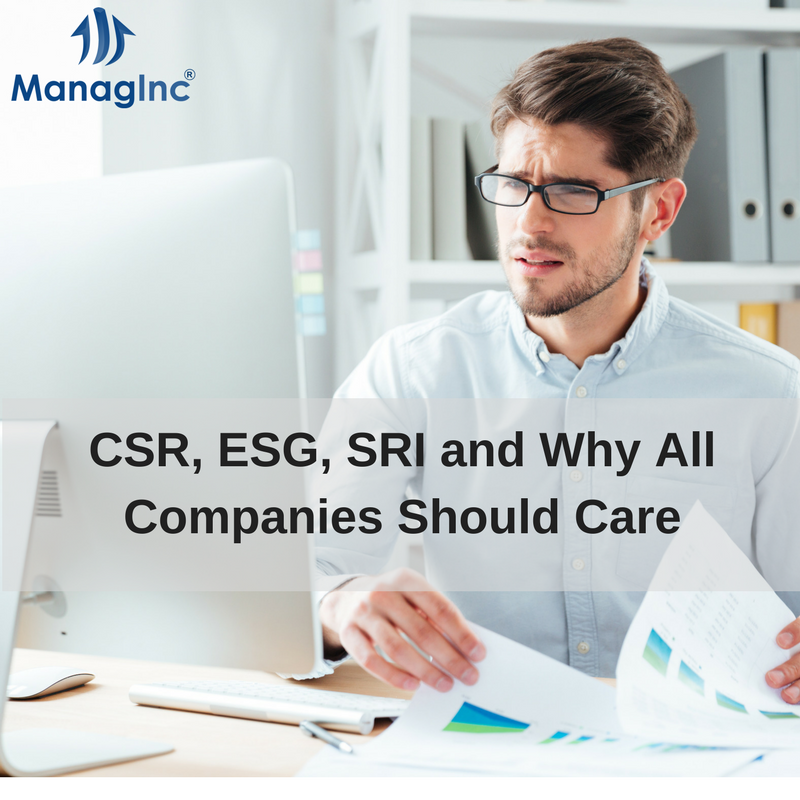 ManagInc's tweet photo. CSR, ESG, SRI and Why All Companies Should Care. Read the latest from Doug Miller -  https://t.co/oWxpr68bFV https://t.co/YHFfiLSxJM