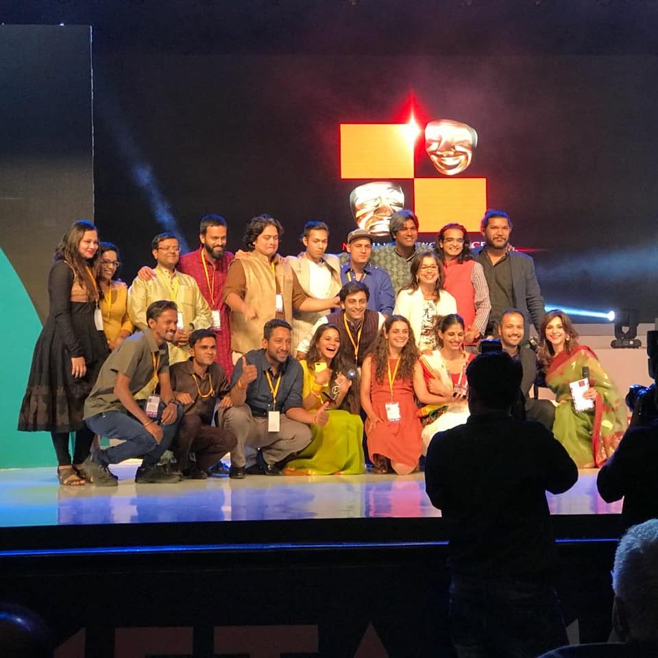 METAwards's tweet photo. Putting end to all the speculations, the award for the 'Best Ensemble' goes to Shikhandi – The Story of the In-betweens for a spell-bounding performance at the #13thMETA festival. Congratulations to the entire team!
.@faezehjalali .@NCPAMumbai .@FATSTheArts https://t.co/6NLR7V6pAI