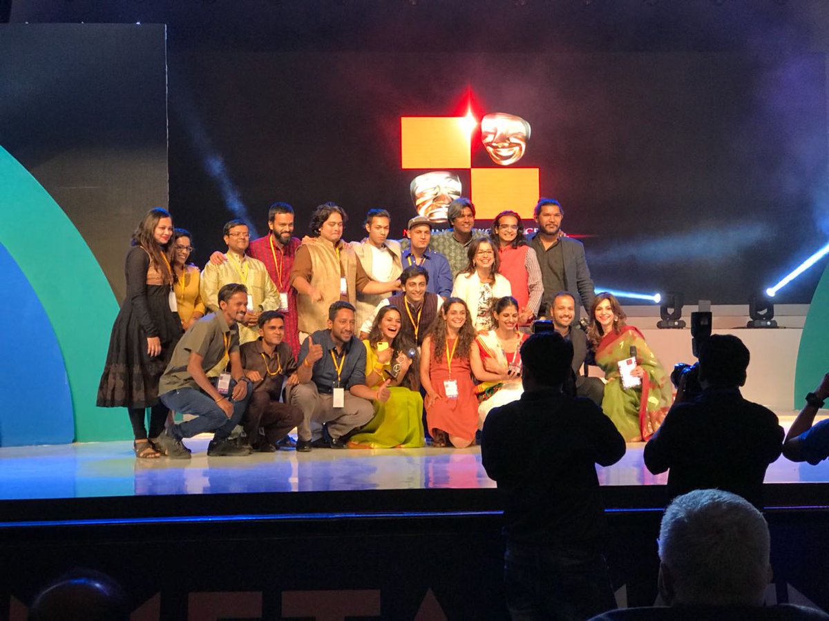 METAwards's tweet photo. Putting end to all the speculations, the award for the 'Best Ensemble' goes to Shikhandi – The Story of the In-betweens for a spell-bounding performance at the #13thMETA festival. Congratulations to the entire team!
.@faezehjalali .@NCPAMumbai .@FATSTheArts https://t.co/6NLR7V6pAI