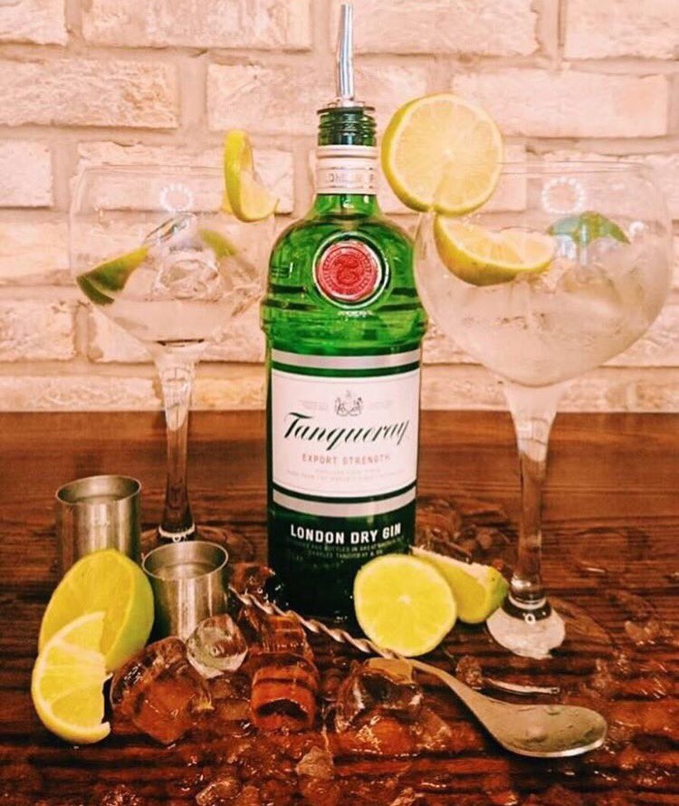 2-4-1 Tanqueray and Tonics all day! Enjoy the sun and sip 2 refreshing G&amp;T's ✨🍸✨