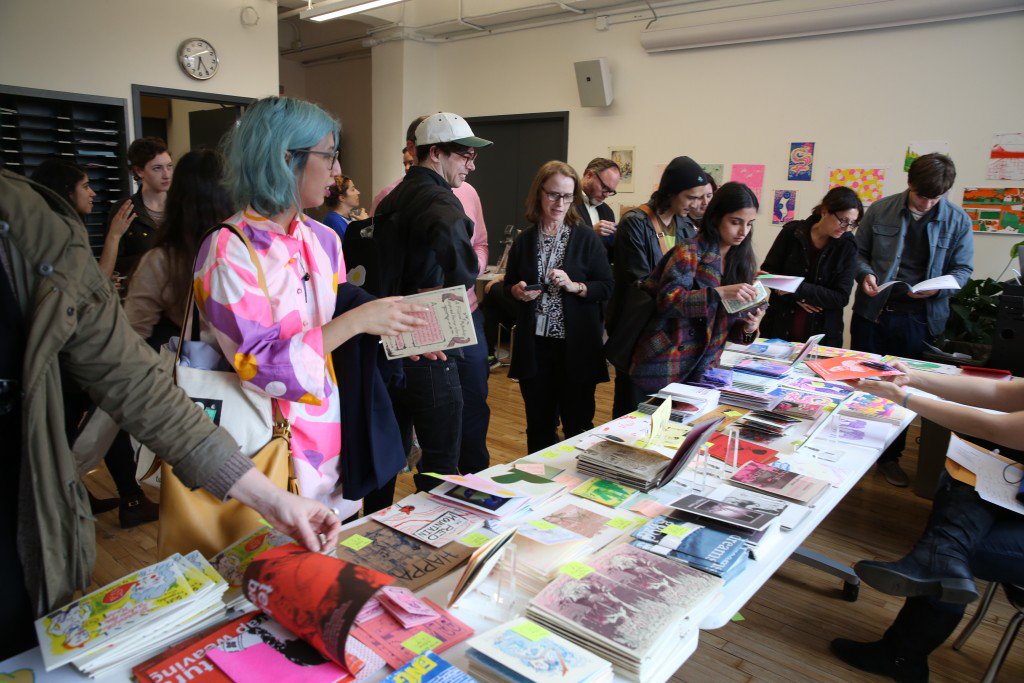 MFAVN's tweet photo. Print Slam 8 is almost here! Love Riso? Join us on April 26 and 27! Books, prints, zines &amp; posters made by our Continuing Education, Undergrad and Open Lab students as well as work by former and current Artists in Residence @risolab @SVA_News #riso #risograph #printslam https://t.co/9nDSxWrZBZ