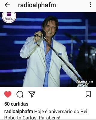 MarcioJyM_av251's tweet photo. { #RePOST @RadioAlphaFM }
... e #CoMpLeTaNdO >>> #ParaCANTOS nosso "eterno #AMIGO e #REI da #MUSICA que é "uma brasa, bicho, mora" #RobertoCARLOS que faz #ANIVERSÁRIO no #DIAdoINDIO!
[https://t.co/FdJVOhNNsN] https://t.co/cu1q3I3Rmx https://t.co/VYA32i7zb6