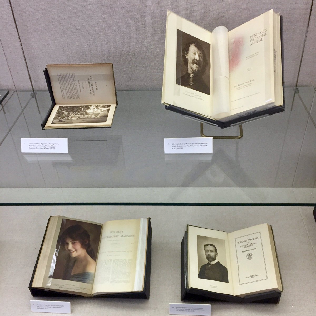 ritlibraries's tweet photo. We have 2 new exhibitions to welcome @RITPhotoHF attendees tomorrow: 
(1) At the #RIT Cary Collection, we celebrate the printing process of photogravure. 
(2) At the @ritarchives, we highlight 116 years of @RITtigers #photography education.  

#RITphotoHF https://t.co/K0nqqUrYM7