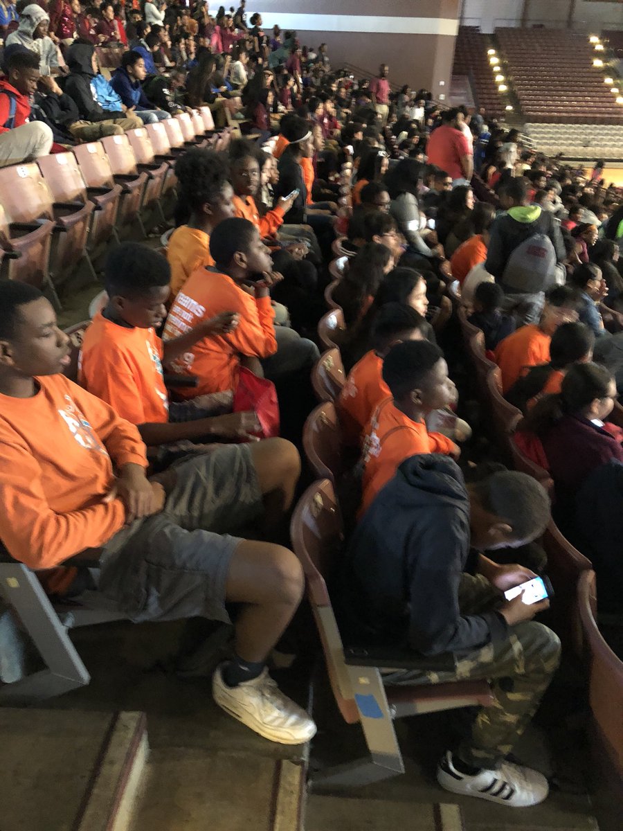 HBMS AVID 7 are college students today at TSU!!  Watch out world!!! @HodgesBendMS <a href="/FortBendISD/">Fort Bend ISD</a>