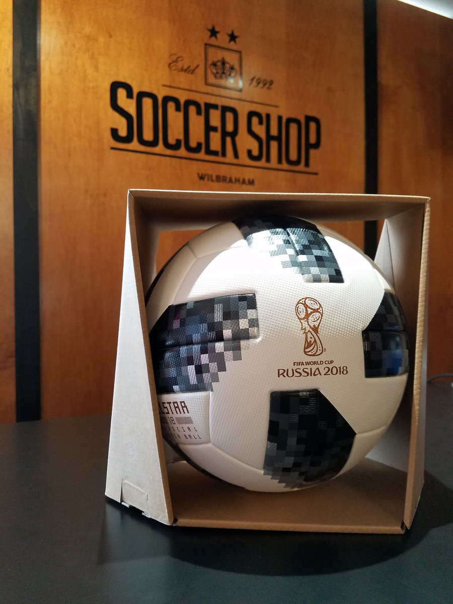 ECSoccerShop's tweet photo. Hey @dpshow we saw those sweet footskills with the Jabulani but it's time to upgrade from 2010 to 2018! Let us know if you need a Telstar for the #ManCave https://t.co/8L4uFByOIf
