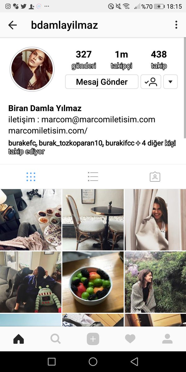 Aşkım 1m oldu💙💙💙💪💪💪 #BiranDamlaYilmaz