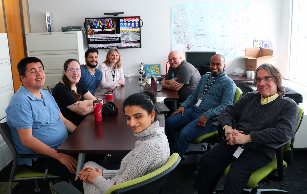 J.R. Bjornson and his YouTube blog crew have a "sit-down" with the entire Live From Studio 5 crew.