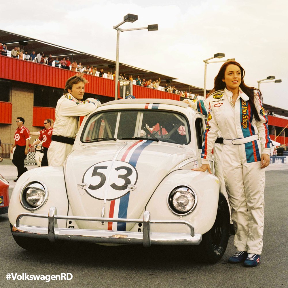 VolkswagenRD's tweet photo. ¿Recuerdas la película ''Herbie: Fully Loaded’’ (2005)? Un dato curioso: Se utilizaron alrededor de 50 Volkswagen Beetle para diferentes escenas de la película. #VolkswagenRD #Herbie #VWLove #VWisCool https://t.co/oIMunuKQyZ