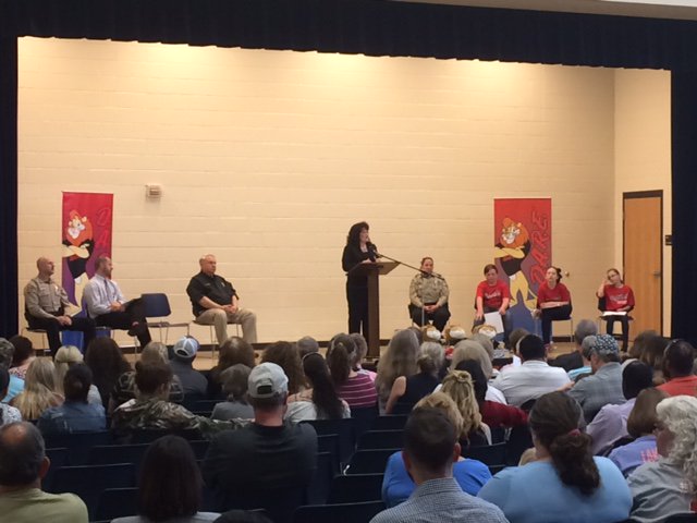 SLMCLeonard's tweet photo. 5th grade students participated in Dare Graduation today!  Super job 5th graders! @dcsnc @leahmleonard @sedley1 https://t.co/uicPrzvOTv