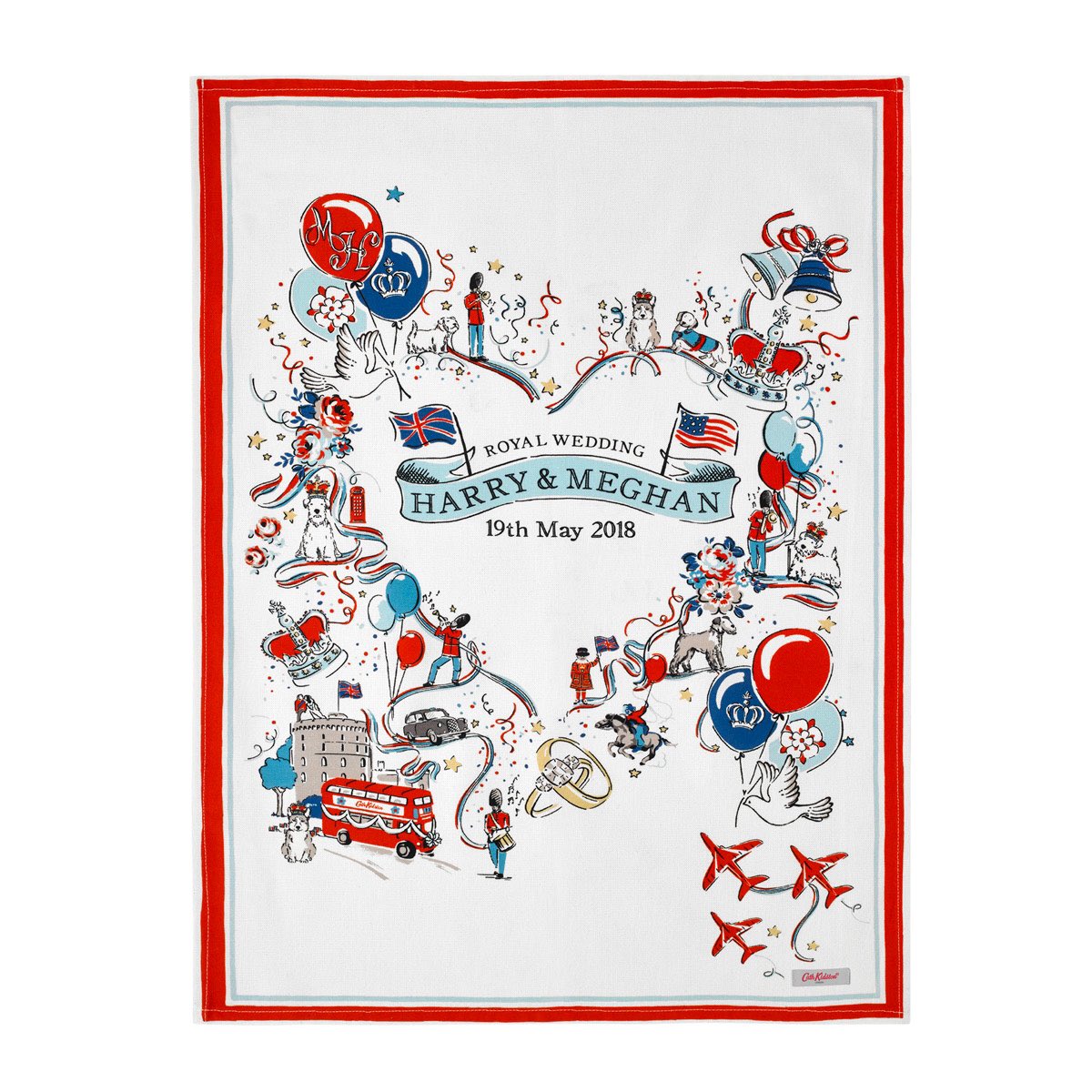 christoph_place's tweet image. Everyone needs a Royal Wedding Tea Towel, I think it's the law! Beautiful collection at @Cath_Kidston #weddingfever