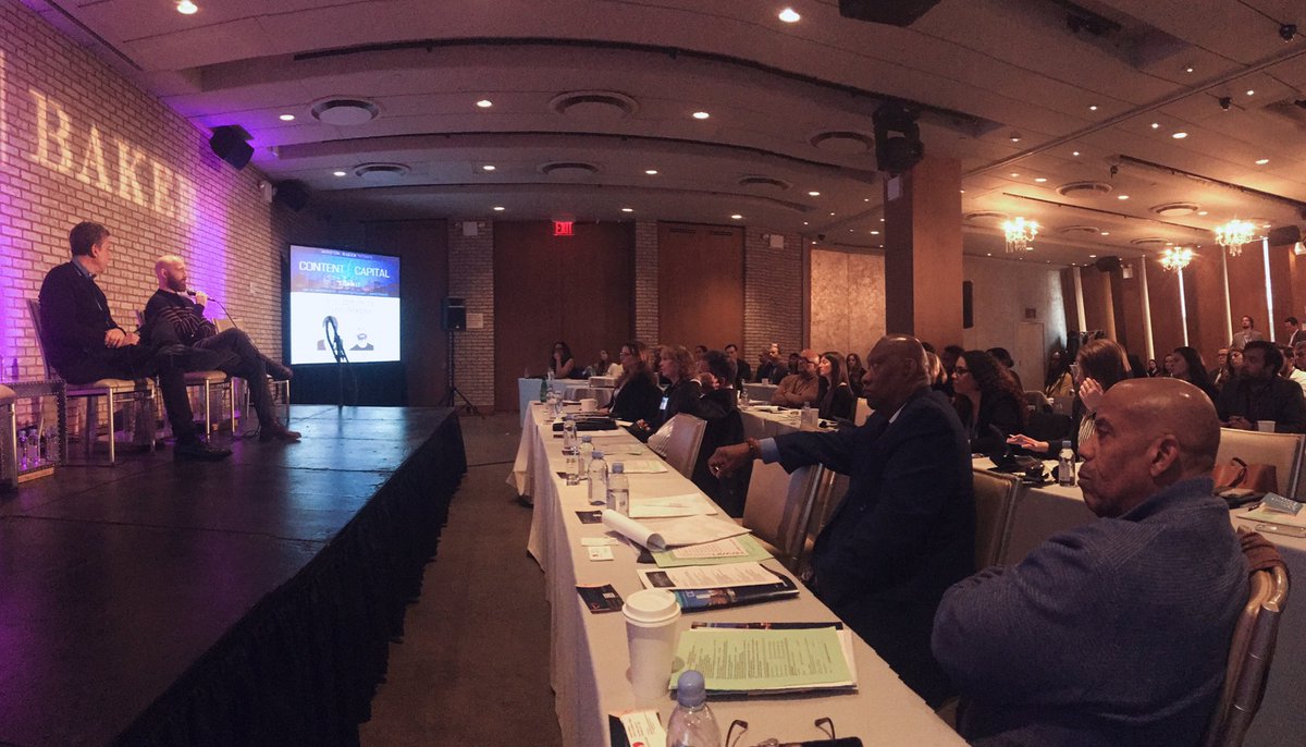 AlondraYari's tweet photo. The panel: "Finding Oportunity in a Crowded Marketplace", just finished.
#ContentCapitalSummit from @WinstonBaker https://t.co/t2PKExSXEp