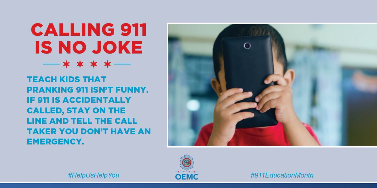 Chicago Oemc On Twitter Chicago S 911 Center Receives 4 3m Calls Annually When A Prank Call Comes In It Wastes The Valuable Time Of 911 Call Takers Who Could Be Answering Other Calls