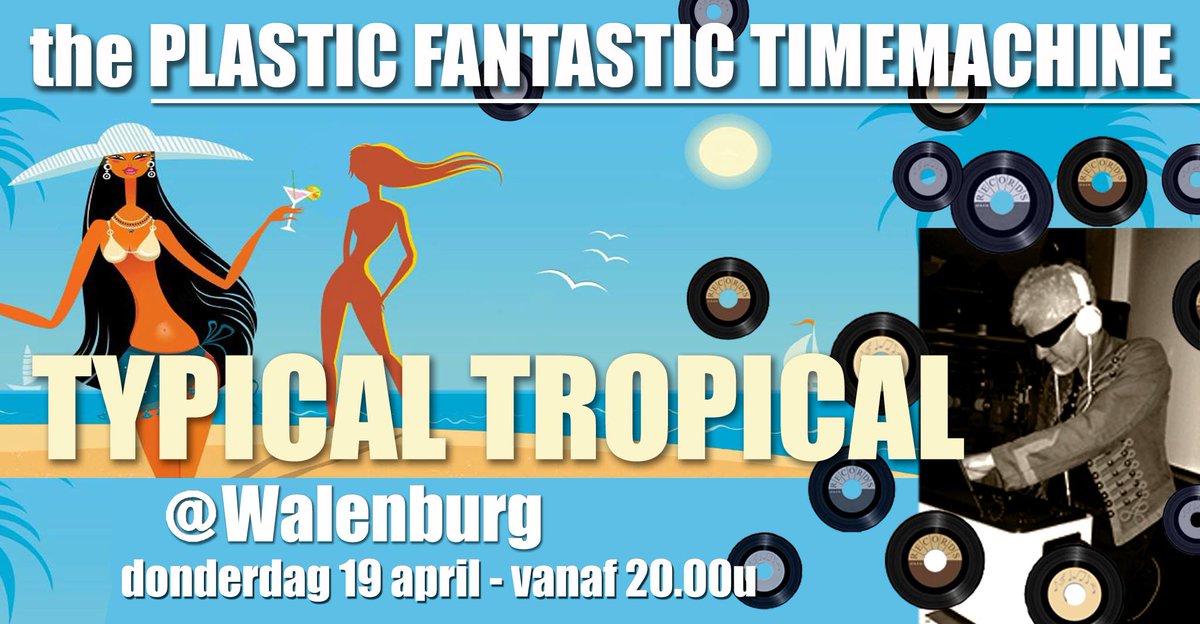 robertvdkroft's tweet photo. Vanavond exotisch tropische muziek bij café Walenburg (Walenburgerweg 62, Rotterdam), op de eerste zwoele zomerdag van het jaar! ☀️ Op tijdreis met the Plastic Fantastic Timemachine!
https://t.co/NXKIlBCdCV https://t.co/BiL5yR055g