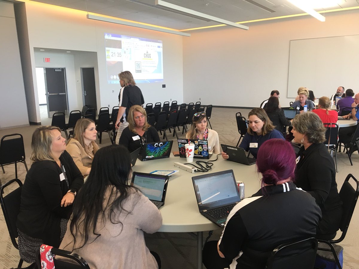 c_sang18's tweet photo. Amazing day of collaboration and learning with #CHUG #Canvas #CanvasLMS #edtech #kisdedtech #katyisd #kisdelemtech #kisdtechsperts https://t.co/r8twzmvHWB