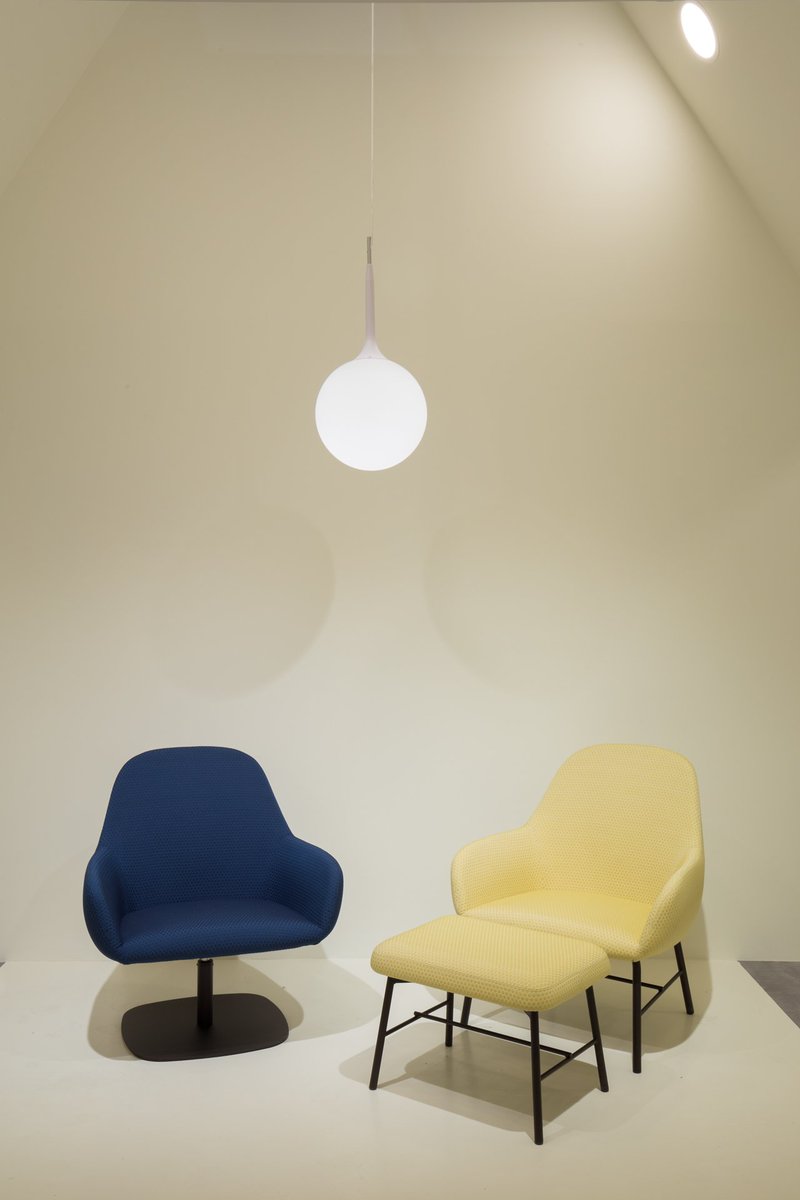 Benches, swivel armchair and much more. Discover #Myra family extension by #EmilioNanni at #Metalmobil stand until Sunday or visit bit.ly/2HfjmeY.
<a href="/iSaloniofficial/">Salone del Mobile</a> 
#metalmobilmdw18 #mdw18