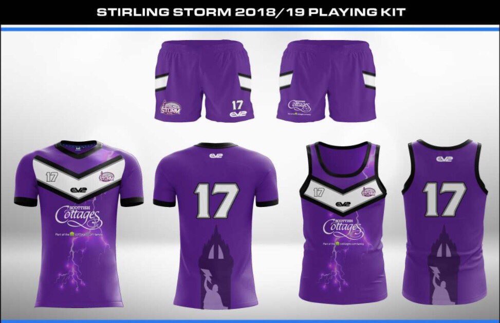 StirlingTouch's tweet photo. New season, new direction, new kit! Thanks to @EV2Sportswear for great design. Can’t wait to run out in these. #stash #newkit #bringthestorm https://t.co/5Edc0xYnkQ