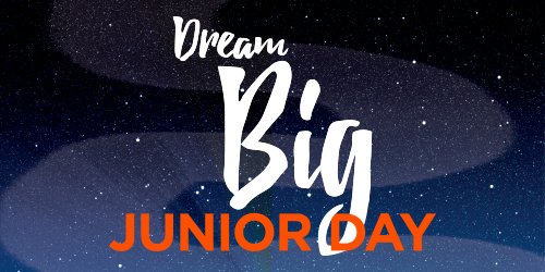 spearsdistance's tweet photo. High school juniors, this one's for you... Registration for #JuniorDay18 is OPEN! Be one of the first to register at https://t.co/6WQ3O0pgrq . https://t.co/Rf8MI6zDPk