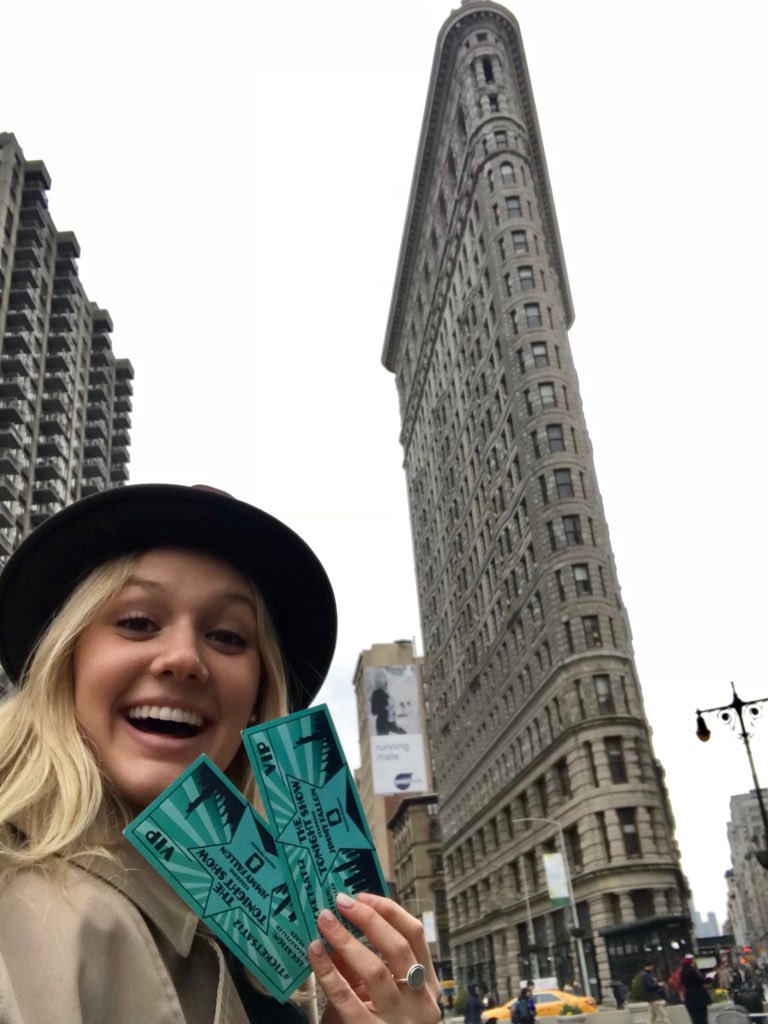 FallonTonight's tweet photo. Find our intern! #TicketsAt12 https://t.co/PM1jFmPHgz