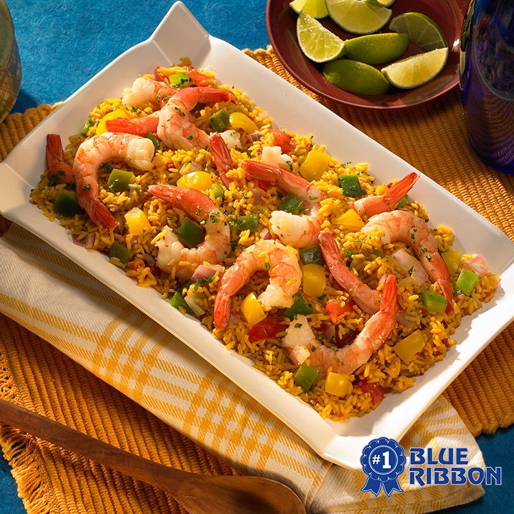 BlueRibbonRice's tweet photo. Who doesn't like garlic? Celebrate #NationalGarlicDay by cooking up this Garlic Shrimp and Rice! https://t.co/BvAkLOcCQq https://t.co/1tCZfZrfnK