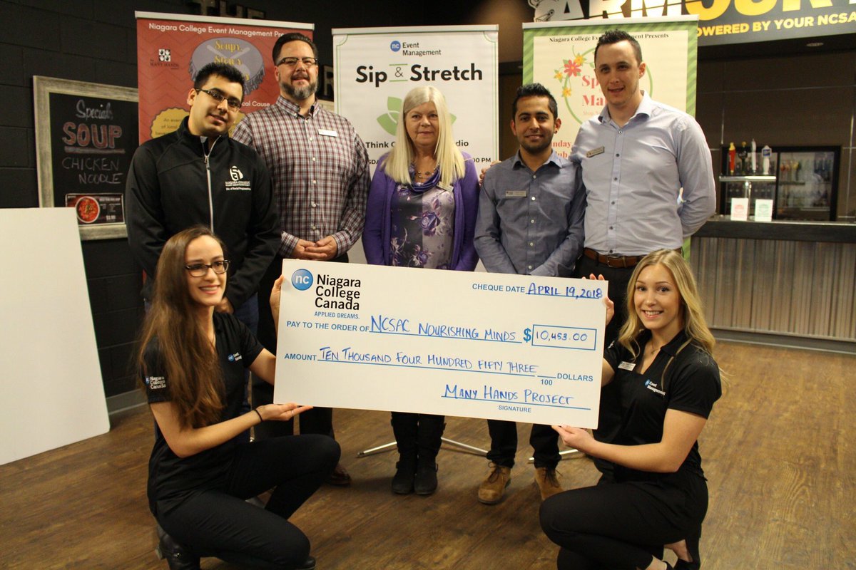 tesskozina's tweet photo. Today the @EventMgmtNC revealed the grand totals for our @NCManyHands fundraisers. 

$10, 453.00 going to @yourNCSAC Nourishing Minds Program. 

$16,800 raised for @communitycarest.

Proud to have been apart of such amazing events! 🎉 https://t.co/4bXs67Zvj1