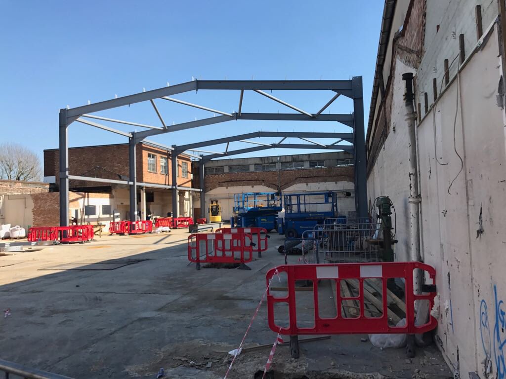 Phase 1 complete and not a cloud in the sky!!

#AGP #Steel #Construction